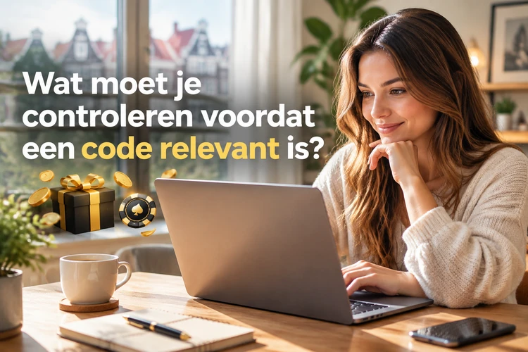 Wat moet je controleren voordat een code relevant is?
